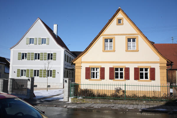 Außenansicht des Gasthofes Schmaus und des Bauernmuseums Bamberger Land in Frensdorf