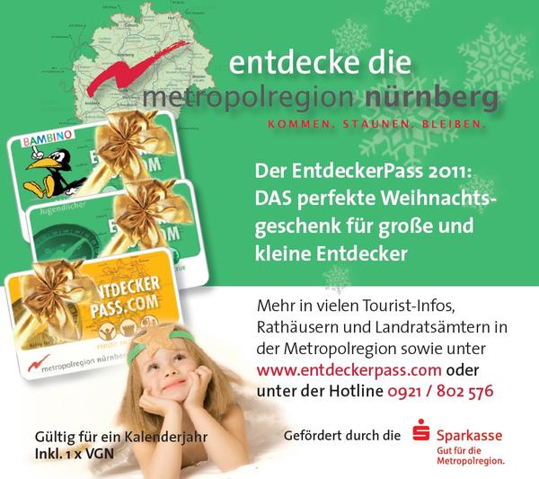 Plakat EntdeckerPass 2011