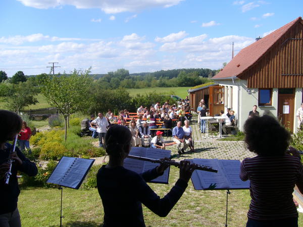 Foto von einem Sommerfest im Bauernmuseum Bamberger Land in Frensdorf.