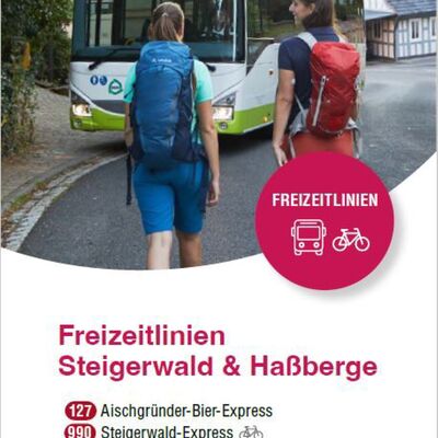 Titelbild "Freizeitlinien Steigerwald & Haberge"