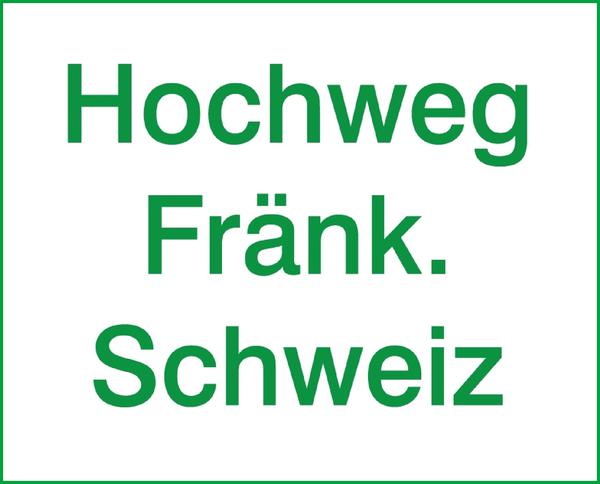 Logo Hochweg Fränkische Schweiz