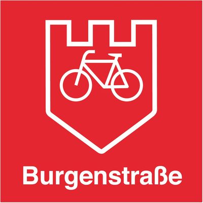 Logo Burgenstraßen-Radweg