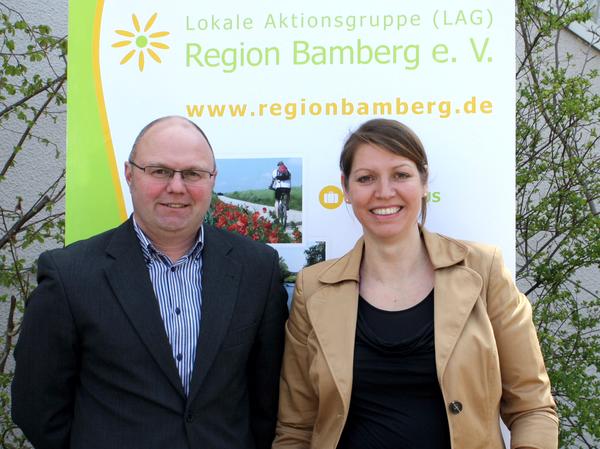 Die neuen Manager Christine Dorn-Stöhr und Jochen Strauß