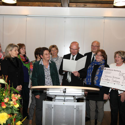 Aushändigung
Anerkennungspreis an Ehrenamtliche Büchereien im Landkreis Bamberg