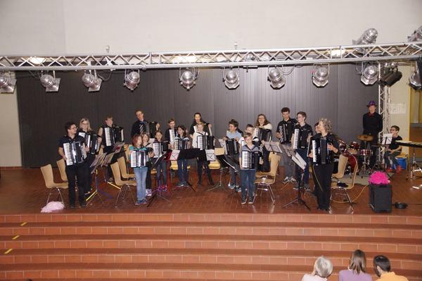 Akkordeon-Orchester der Kreismusikschule begeisterte das Publikum