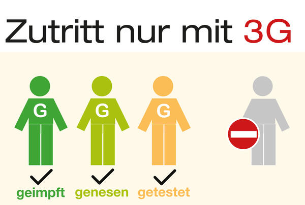 Bild vergr&ouml;&szlig;ern: 3G Regelung im Landratsamt