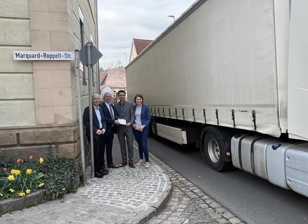 Bild vergr&ouml;&szlig;ern: Pilotprojekt_Tempo 30_Ortsdurchfahrt Baunach
