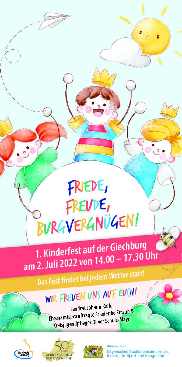 Kinderfest 2022 - Programm - Seite 1