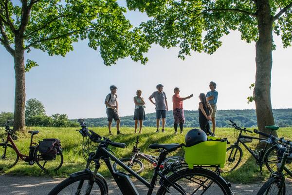 Bild vergr&ouml;&szlig;ern: Stadtradeln-Tour Kunstbegegnungen am Kanal