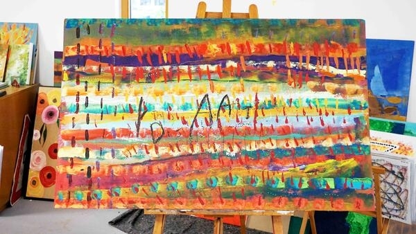 Bild vergr&ouml;&szlig;ern: Ausstellung Bildende Kunst für behinderte Menschen