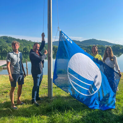 Bild vergr&ouml;&szlig;ern: Blaue Flagge 2023 - Staffelstein