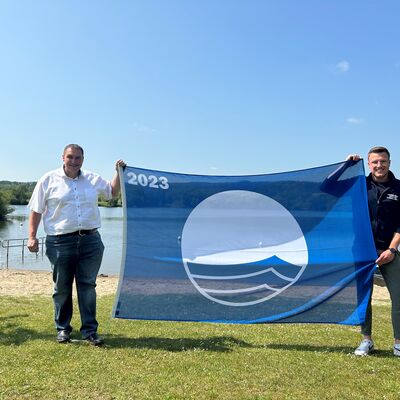 Bild vergr&ouml;&szlig;ern: Blaue Flagge 2023 - Rudufersee