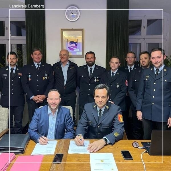 Bild vergr&ouml;&szlig;ern: Der neue Feuerwehrbedarfsplan des Marktes Ebrach