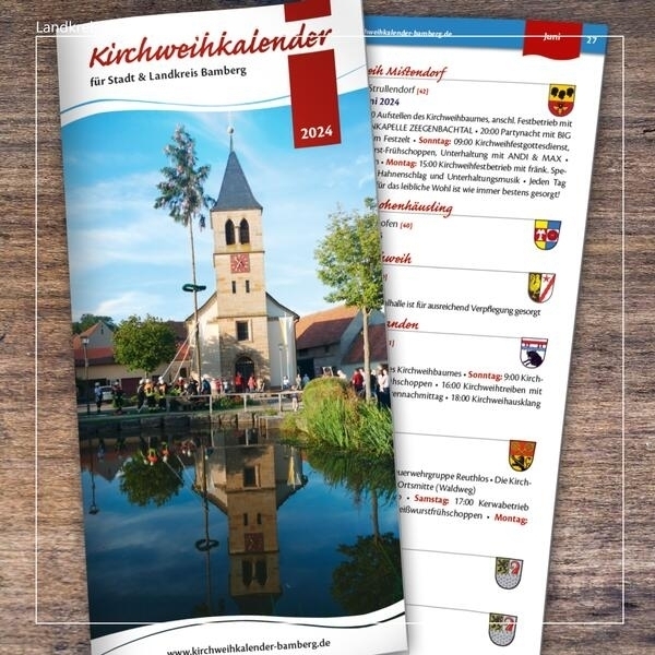 Bild vergr&ouml;&szlig;ern: Kirchweihkalender 2024
