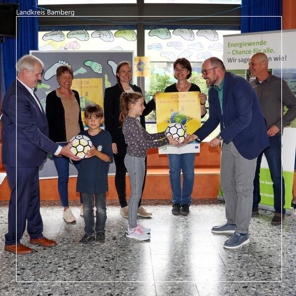 Bild vergr&ouml;&szlig;ern: Auftakt Aktion Kindermeilen 2024