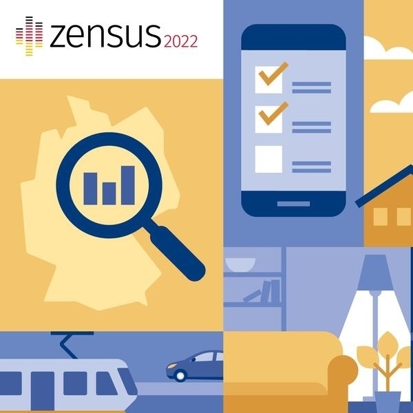 Bild vergr&ouml;&szlig;ern: Zensus 2022