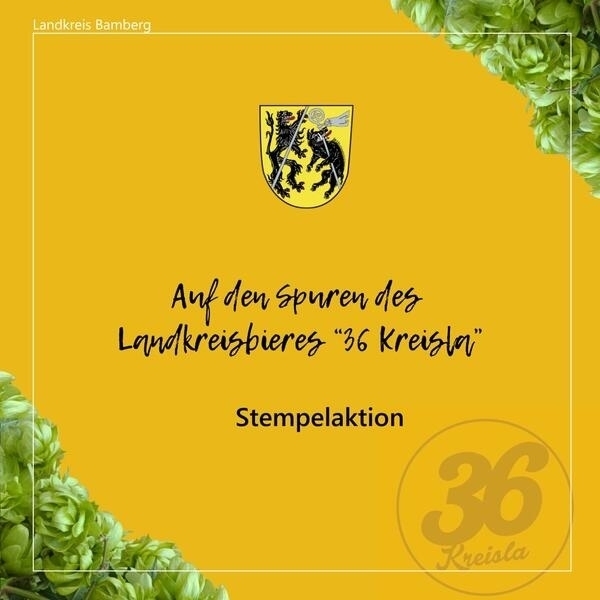 Bild vergr&ouml;&szlig;ern: Auf den Spuren des Landkreisbieres - Stempelaktion