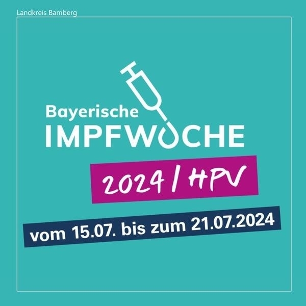 Bild vergr&ouml;&szlig;ern: 7. Bayerische Impfwoche