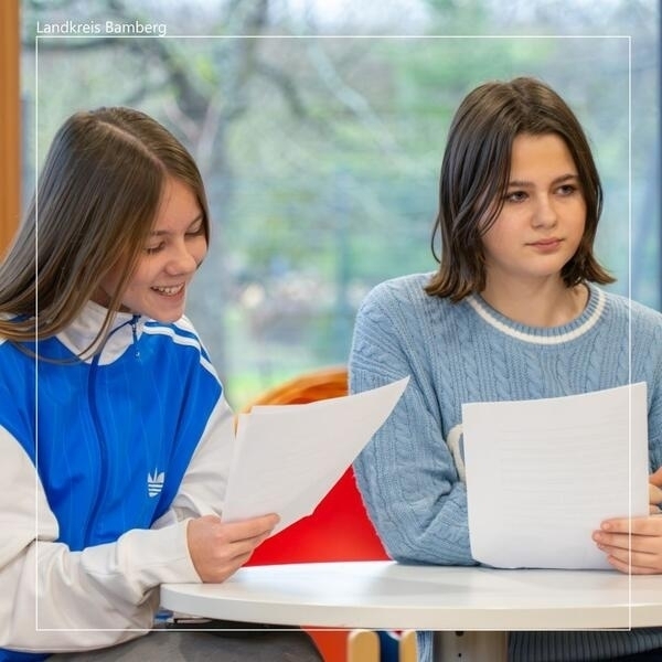 Bild vergr&ouml;&szlig;ern: Interkulturelle Schreibwerkstatt an der Mittelschule Oberhaid