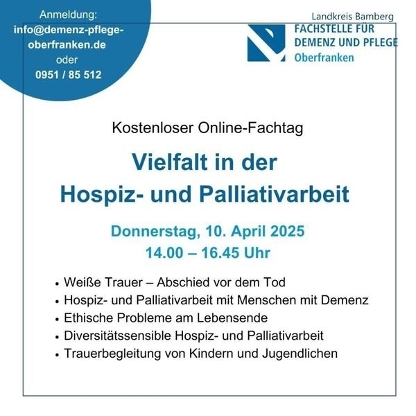 Bild vergr&ouml;&szlig;ern: Fachtag zur Vielfalt in der Hospiz- und Palliativarbeit