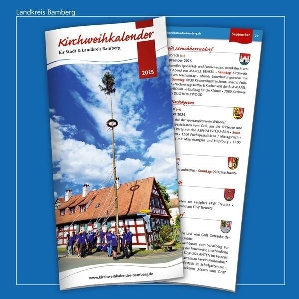 Bild vergr&ouml;&szlig;ern: Kirchweihkalender 2025