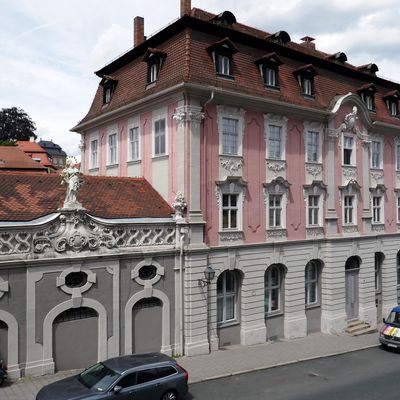 Zweitgebäude der Villa Condordia: Neuer Ebracher Hof, dem einstigen Stadtpalais der Mönche des Klosters Ebrach