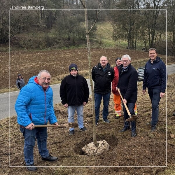 Bild vergr&ouml;&szlig;ern: Stadtradeln 2025 - Baumpflanzaktion