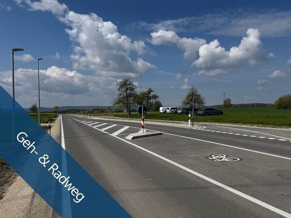 Bild vergr&ouml;&szlig;ern: Neuer Geh- und Radweg Zückshut/Hohengüßbach freigegeben