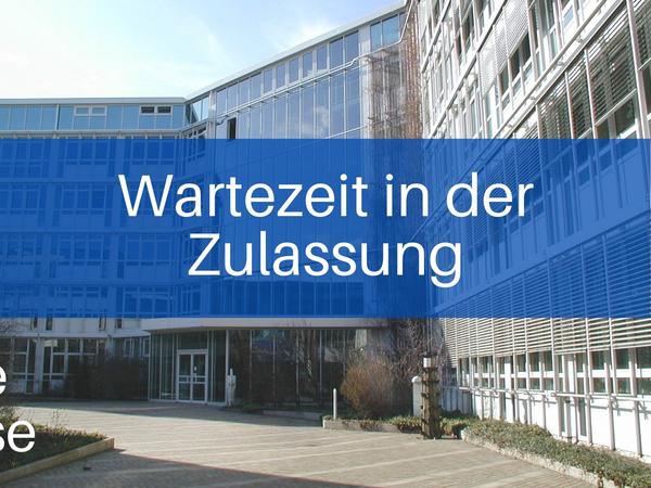 Bild vergr&ouml;&szlig;ern: Zulassung