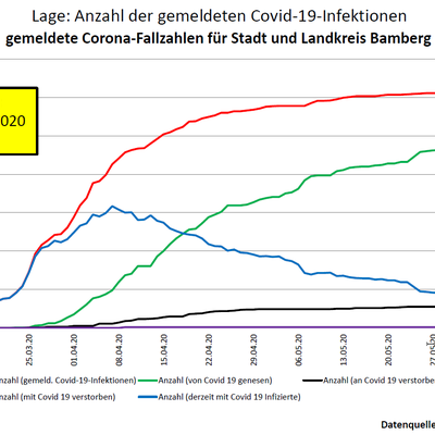 Bild vergr&ouml;&szlig;ern: Corona Zahlen
