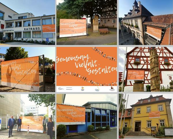 Bild vergr&ouml;&szlig;ern: GEMEINSAM. VIELFALT. GESTALTEN." - Banneraktion