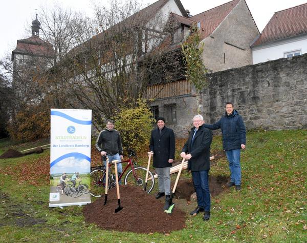 STADTRADELN 2020 - Landkreis Bamberg bedankt sich mit Bäumen