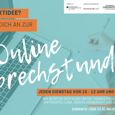 Bild vergr&ouml;&szlig;ern: Demokratie leben online Sprechstunde