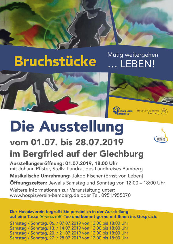 Bild vergr&ouml;&szlig;ern: Plakat Ausstellung »Bruchstücke«