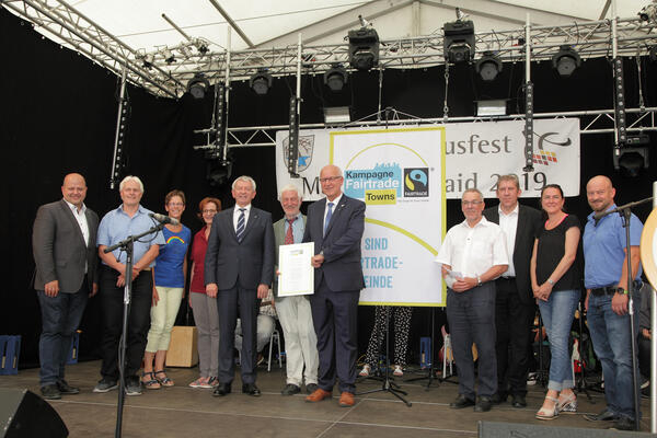 Bild vergr&ouml;&szlig;ern: Hirschaid Fairtrade-Gemeinde