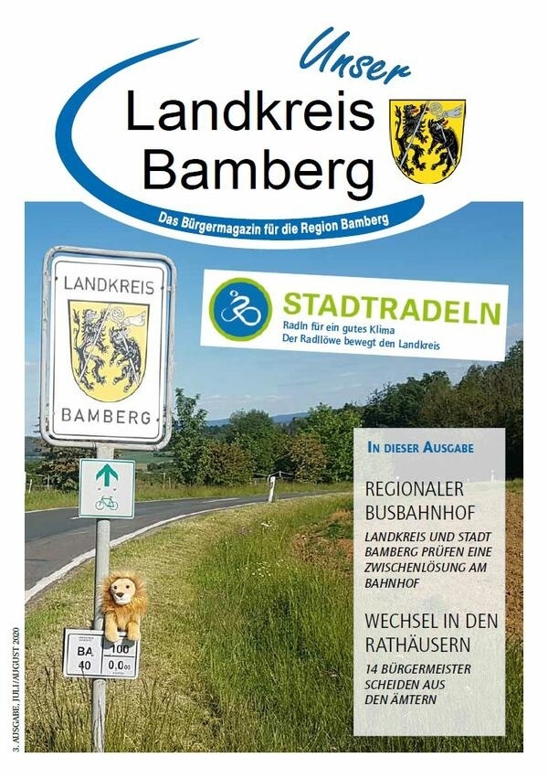 Bild vergr&ouml;&szlig;ern: Radverkehr als Titelthema im Landkreismagazin