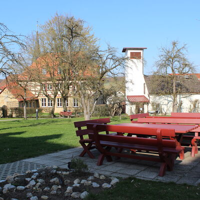 Abtei Maria Frieden - Garten