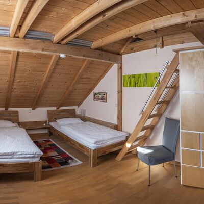 Ferienwohnung Steigerwald - Schlafzimmer