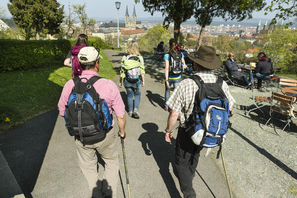 Bild vergr&ouml;&szlig;ern: Wandern Bamberg Michelsberg