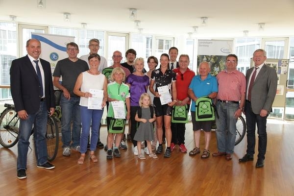 Bild vergr&ouml;&szlig;ern: Gewinner Stadtradeln 2019