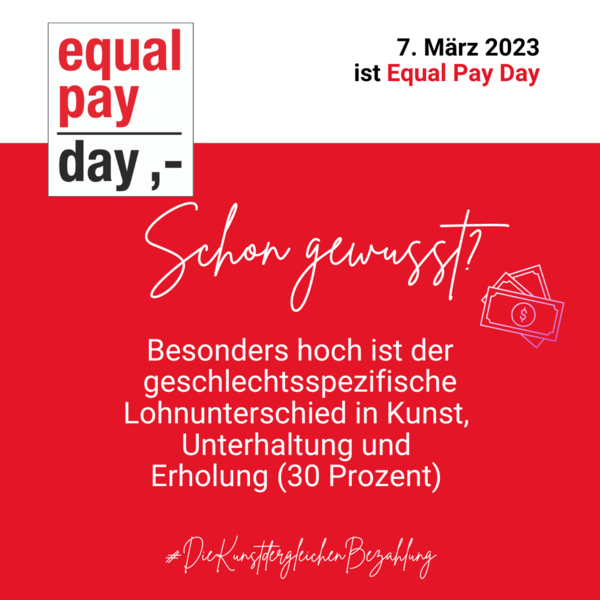 Equal Pay Day Flyer 2023