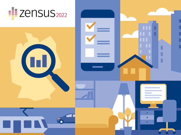 Bild vergr&ouml;&szlig;ern: Zensus 2022 - Datenerhebung abgeschlossen