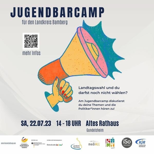 Das Jugendbarcamp ist fr alle Jugendlichen des Landkreises Bamberg im Alter von 11 bis 17 Jahren