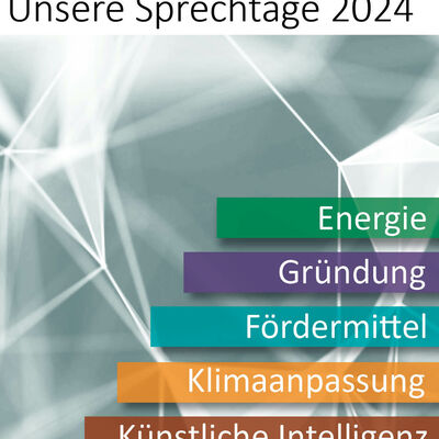 Unsere Sprechtage 2024