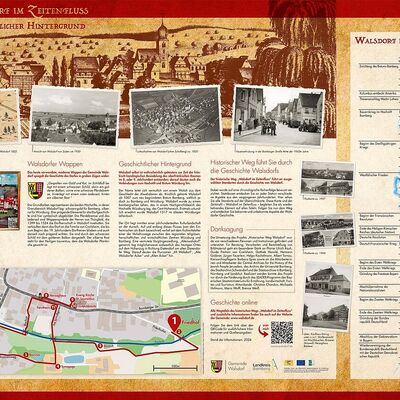 Historischer Weg Walsdorf - Infotafel