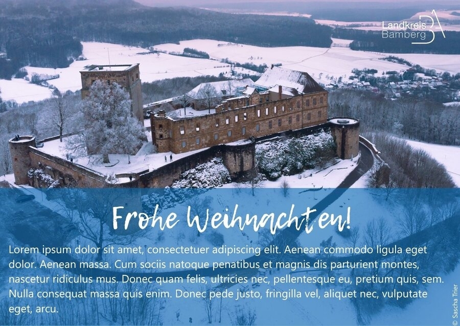 Digitale Weihnachtskarte - Motiv 5