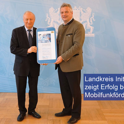 Bild vergr&ouml;&szlig;ern: Förderbescheide Mobilfunk
