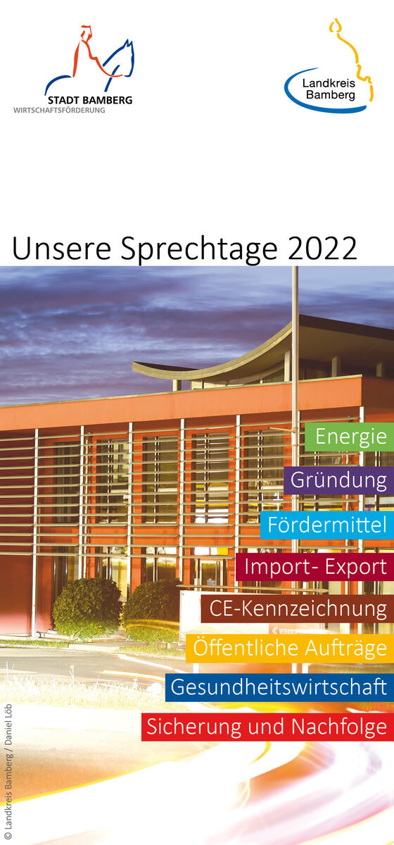 Deckblatt Sprechtage 2021