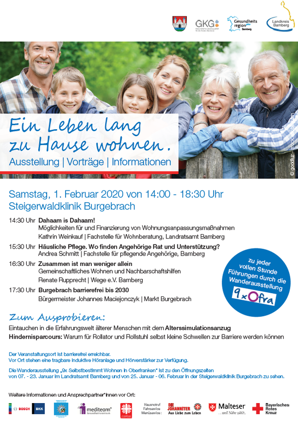 Bild vergr&ouml;&szlig;ern: Ein Leben lang zu Hause wohnen