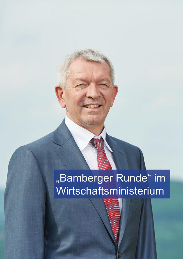 Bild vergr&ouml;&szlig;ern: »Bamberger Runde« im Wirtschaftsministerium
